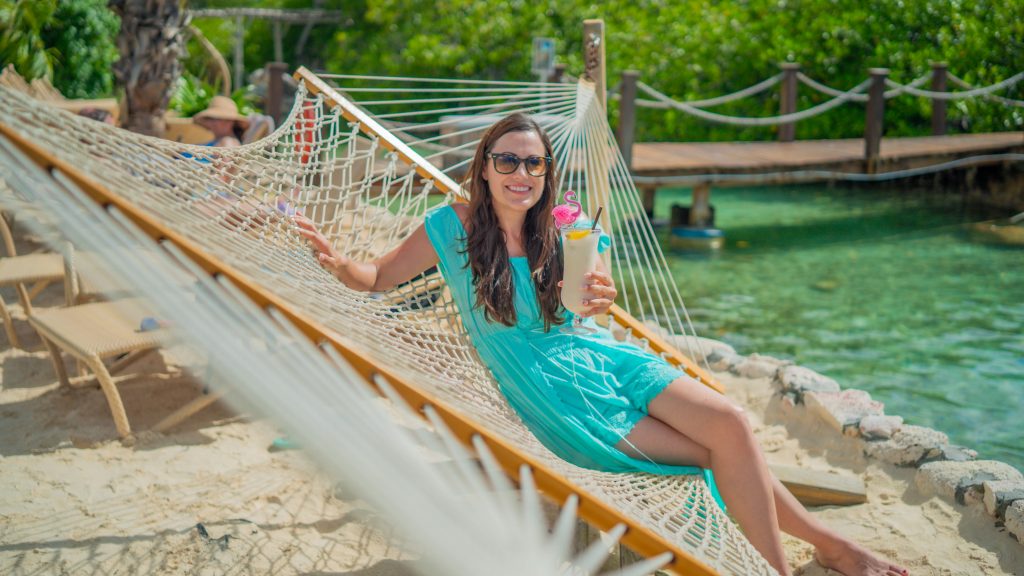 Natalie Migliarini in Aruba